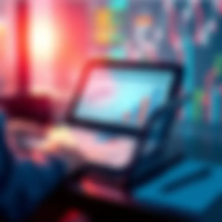 Illustration showing a budget planner with charts and graphs related to Solana development costs for DeFi projects