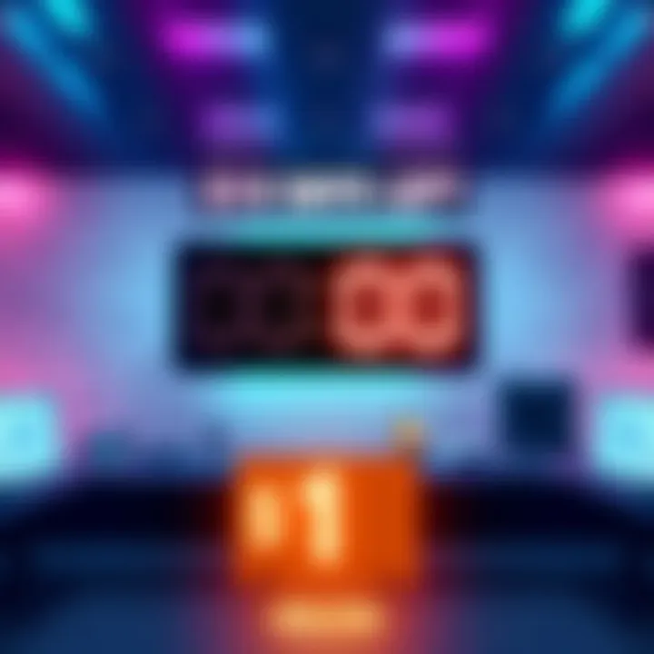 A countdown timer indicating 10 days left for Build Games submissions with a backdrop of game concept sketches and a $1 million sign.