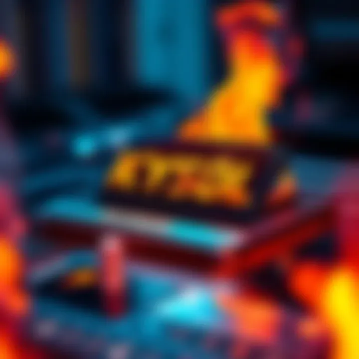 A graphic showing a burned KYSOL token account on a digital wallet with warning signs, symbolizing recovery efforts.