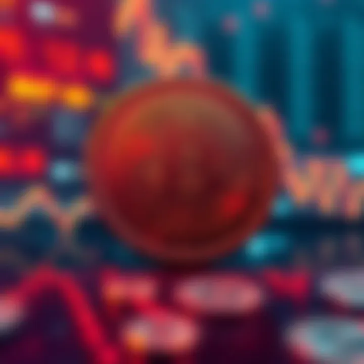 Buttcoin Treasury Concerns Graph showing fluctuating market trends and concern over Buttcoin's treasury sustainability.