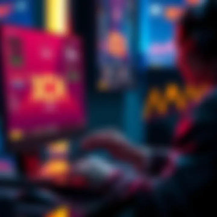 A person using a computer to buy Chia Network's XCH with ACH payment method.