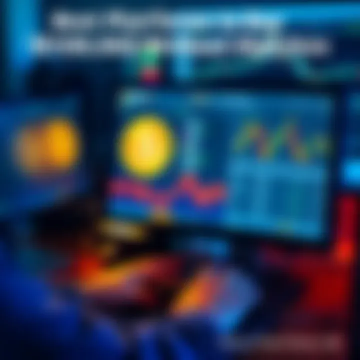 A person using a computer to buy Bitcoin online while considering transaction fees, with a visible digital wallet on the screen.