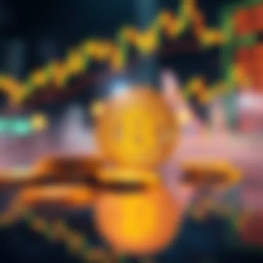 A visual representation of Bitcoin's stable price with institutional logos indicating held supply by ETFs and corporations