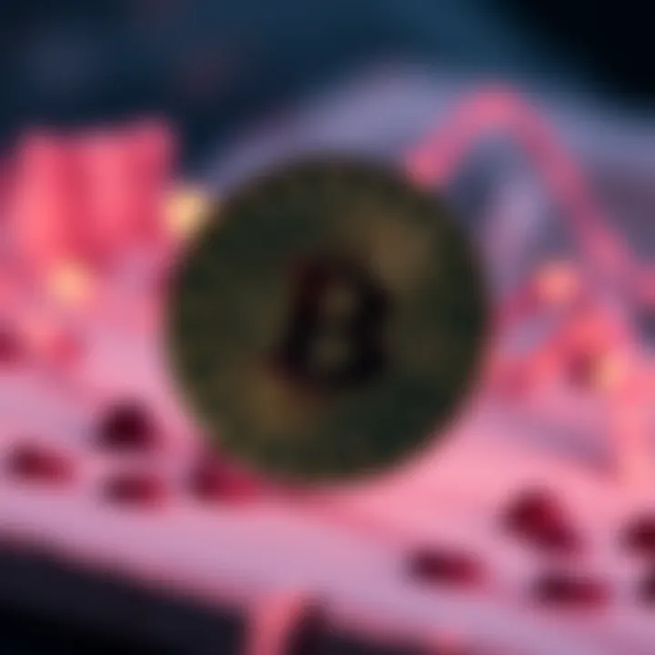 A digital representation of Canada's first CAD-backed stablecoin with Canadian symbols