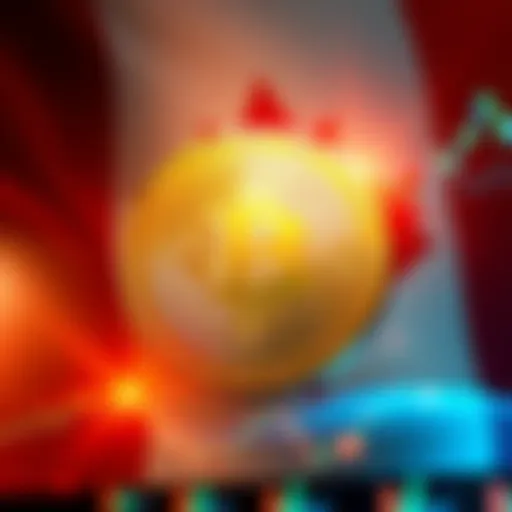 A digital representation of QCAD, Canada's first fully compliant stablecoin, with a background of the Canadian flag and symbols of finance and technology.