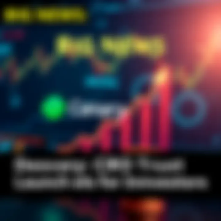 Canary CRO Trust Launch A graphic showing the Canary CRO Trust logo and chart symbolizing investment growth, with a backdrop of financial elements