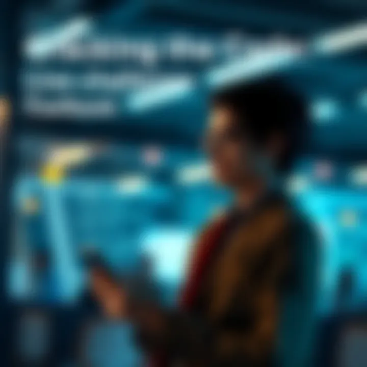 A candidate looking at their phone, waiting for feedback after a live challenge interview