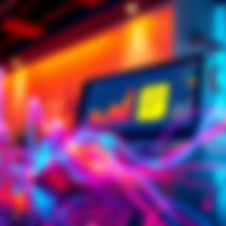 A visual representation of the Card Insights feature showcasing data charts and user engagement metrics.