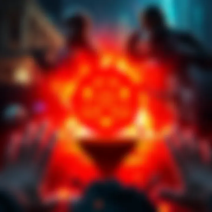 A digital representation of Cardano logo amidst images of global conflict and market fluctuations.