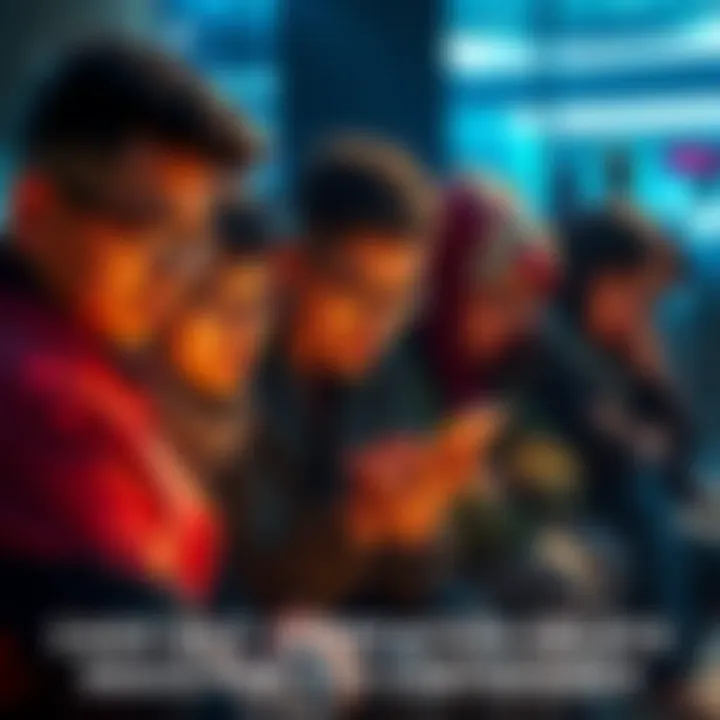 People looking at their phones with frustrated expressions while waiting for cash out verification from Atlas Earth