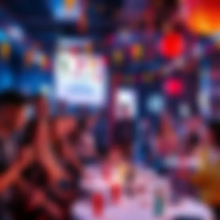 A community gathering to celebrate the one-year anniversary of the Open Network, featuring happy participants, banners, and decorations.