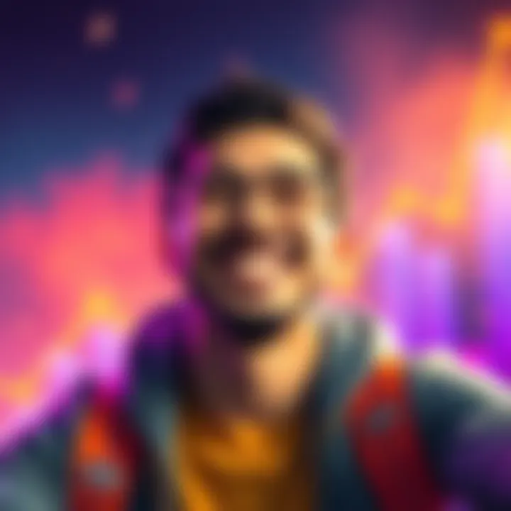 Celebrating Second Migration on Pi Network A person smiling and celebrating their second migration on Pi Network, with a background illustrating growth and investment.