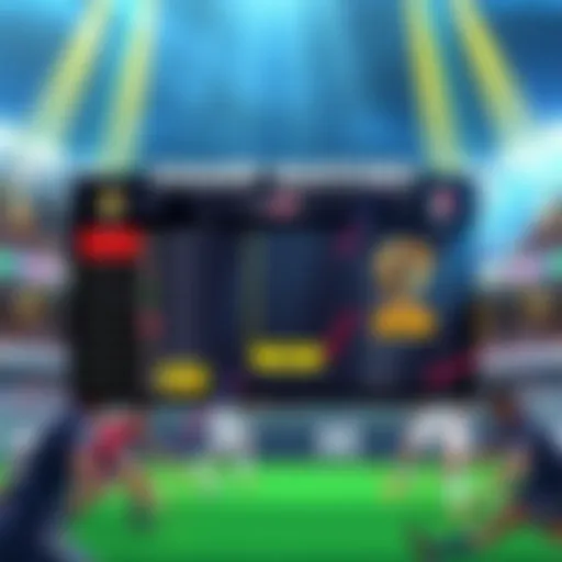 A colorful poster showing the schedule for the upcoming Champ matches with the start time highlighted
