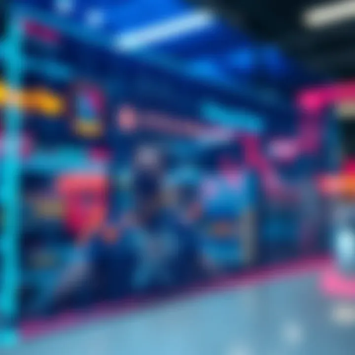 A graph showing the shift in retail pricing trends with institutional players influencing the market