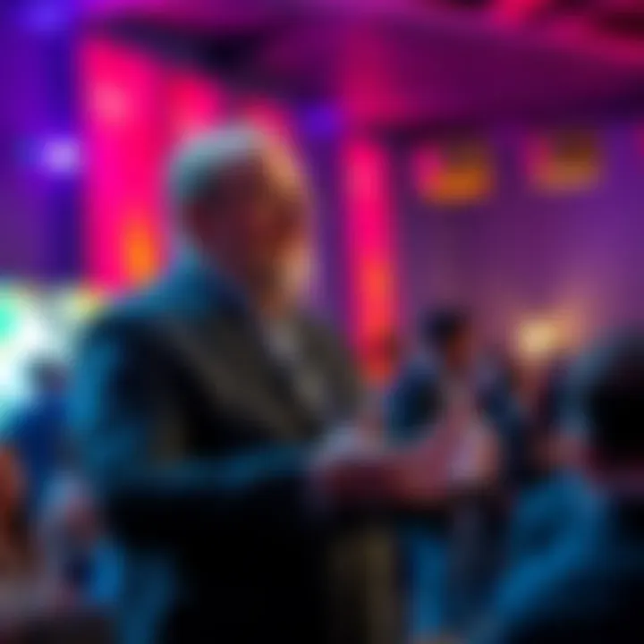 Charles Hoskinson shares insights on innovation and resilience in the industry during a speaking engagement