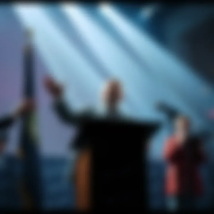 Charles Hoskinson passionately advocating for the Stem Cell Freedom Act during a press event