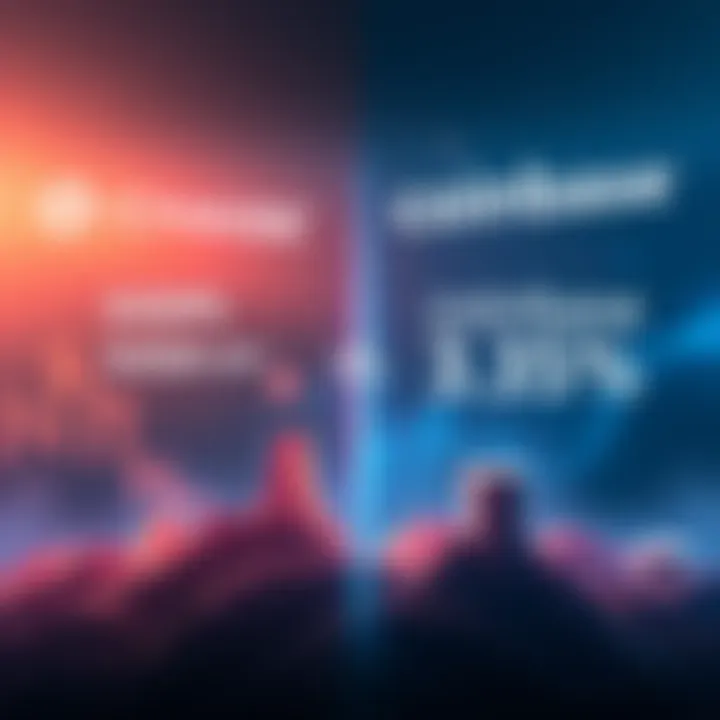 Visual comparison of Chase Bank and Coinbase savings rates, highlighting the stark difference in interest offers with Chase at 0.01% and Coinbase at 3.5% for USDC.