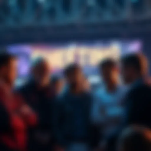 A group of concerned participants discussing cheating in competitions, with a focus on fairness and integrity.