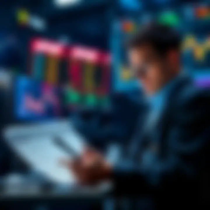 A trader reviewing a checklist focused on small cap investments, highlighting key factors to avoid mistakes.