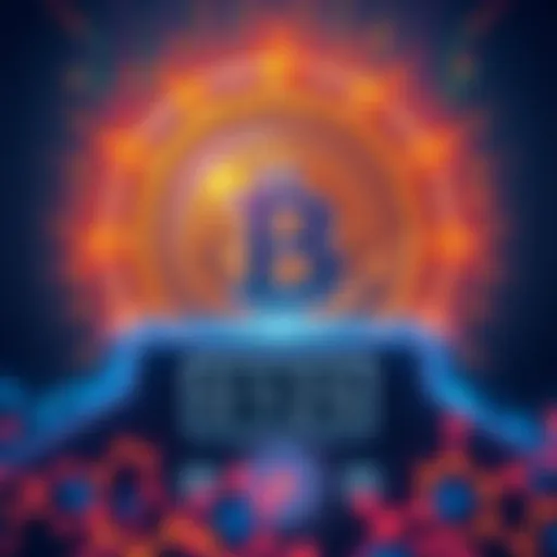 A graphic showing the activation of Chronicle's MainNet, symbolizing the restoration of Bitcoin's original protocol, with blockchain elements and a countdown clock.