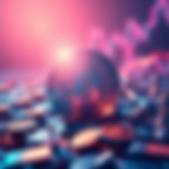 Illustration showing the CLARITY Act symbol intertwined with digital currency icons, representing a mix of legislation and crypto challenges.