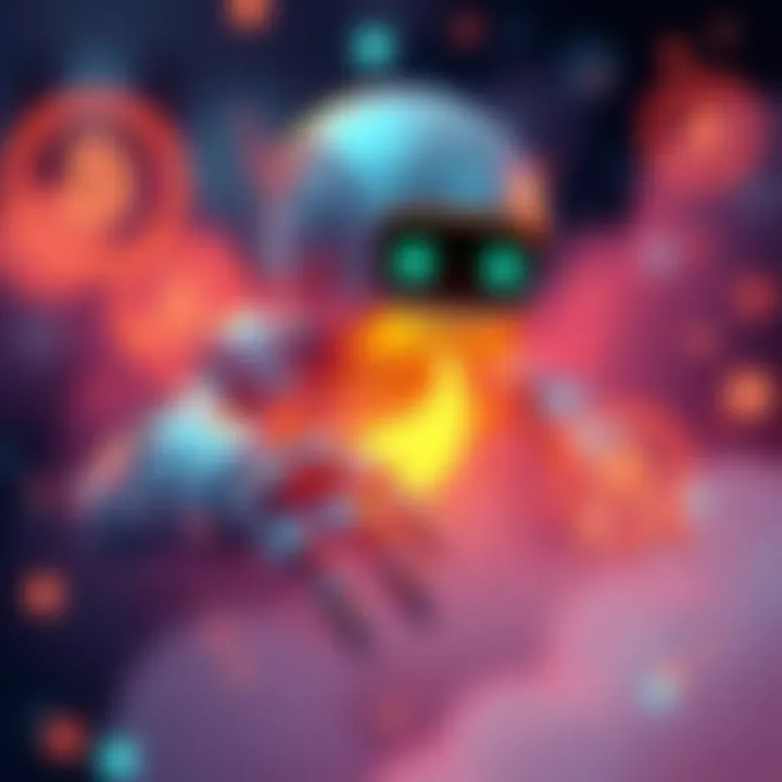 An illustration showing Clawdbot connected to nanoGPT, symbolizing seamless transaction capabilities in automated business interactions.