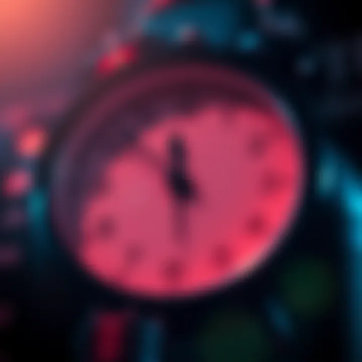 Clock ticking down for MiCA license A close-up of a clock with the hands approaching midnight, symbolizing urgency for EU platforms to secure MiCA licenses