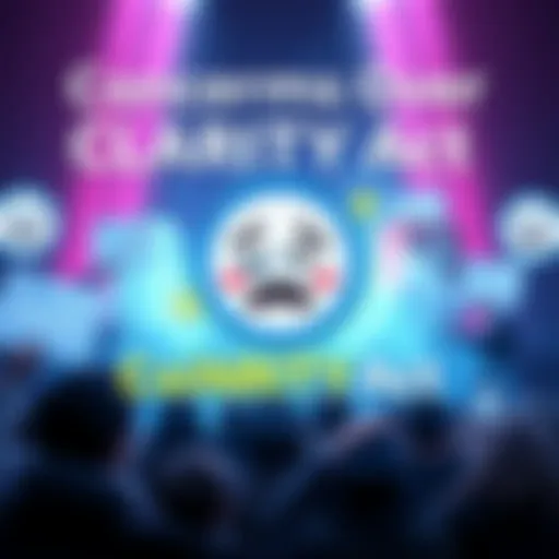 Coinbase logo with a worried expression and text about the CLARITY Act