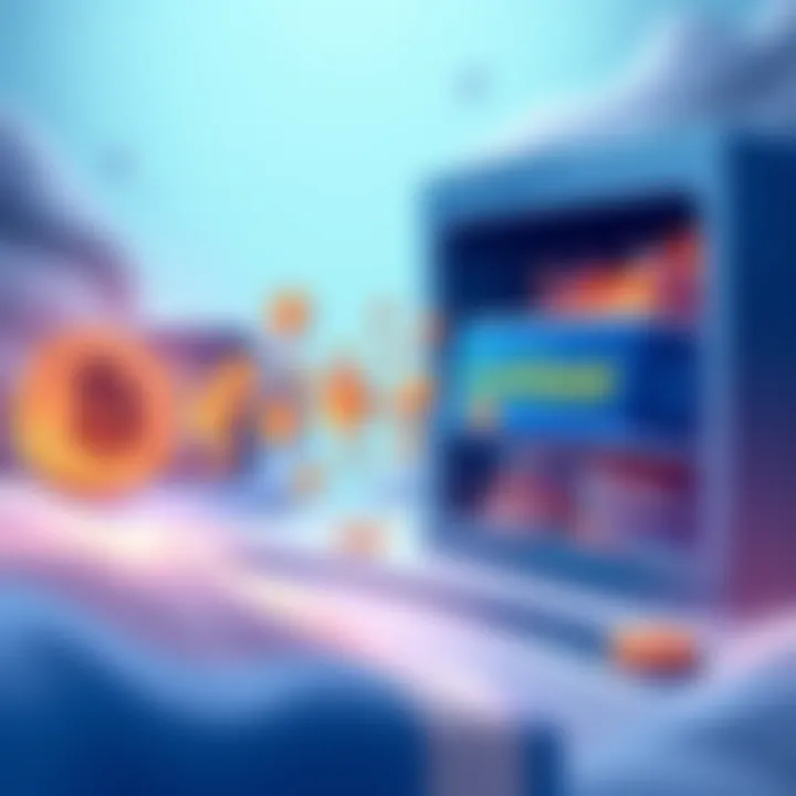 Coinbase Transfer Process Illustration showing coins moving between a Coinbase wallet and cold storage, representing crypto transfers and tax implications