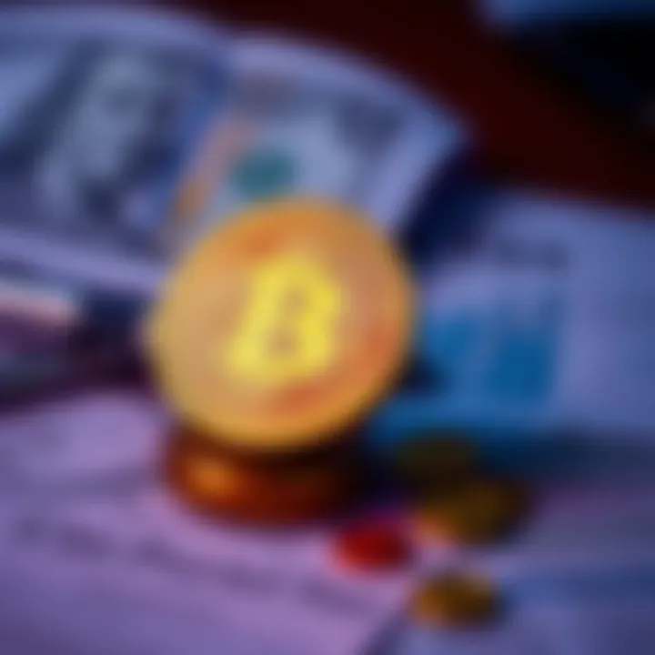 Announcement of increased subscription fees by Cointracker in response to new tax regulations, with a money symbol and tax-related documents in the background.