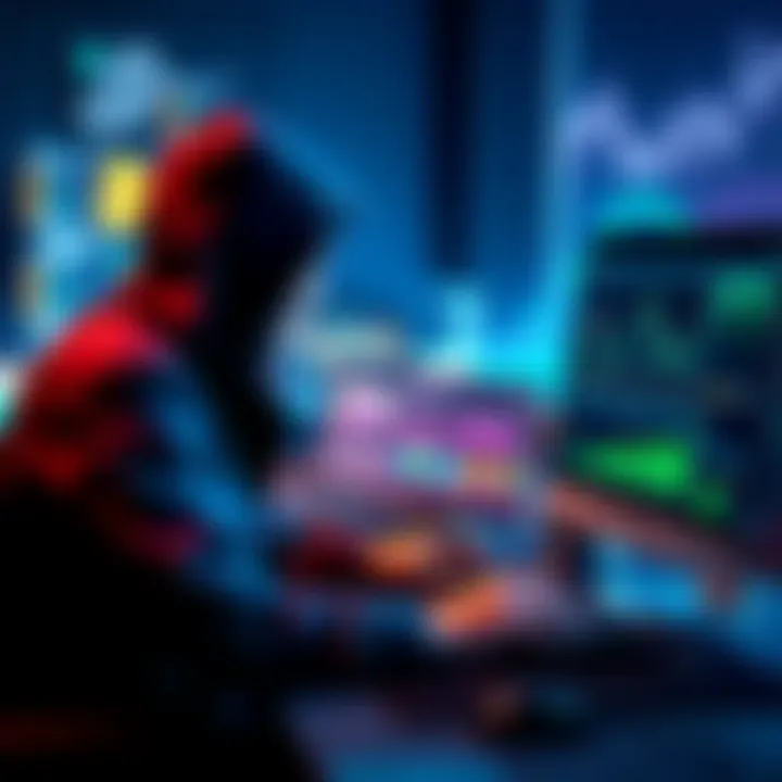 Coldcard hacker attempting to mix Bitcoin transactions A hacker uses computer software with Coldcard branding to mix Bitcoin transactions, but fails to obscure most of the coins. Graphs and data on the screen show ineffective mixing patterns.