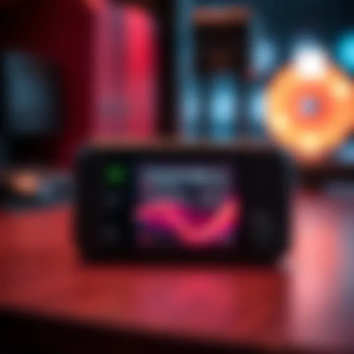 A Coldcard Q cryptocurrency hardware wallet showing its screen and buttons, emphasizing its outdated firmware version.