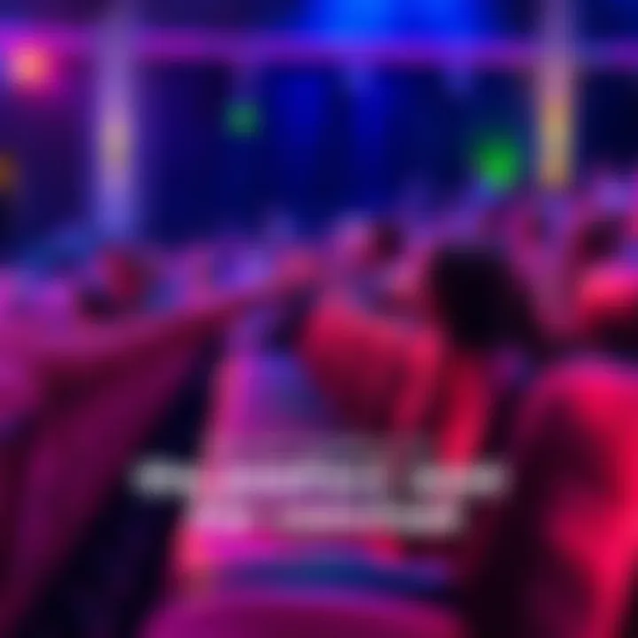 A person selecting a comfortable seat at an event, evaluating options for better enjoyment.