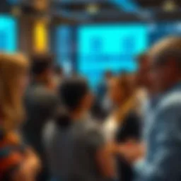 People engaged in a conversation about investment costs and market feelings in a community forum