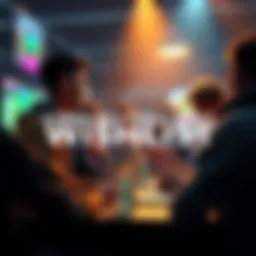 A visual representation of people discussing a wish list for new community features like friends lists and clans before 2026.