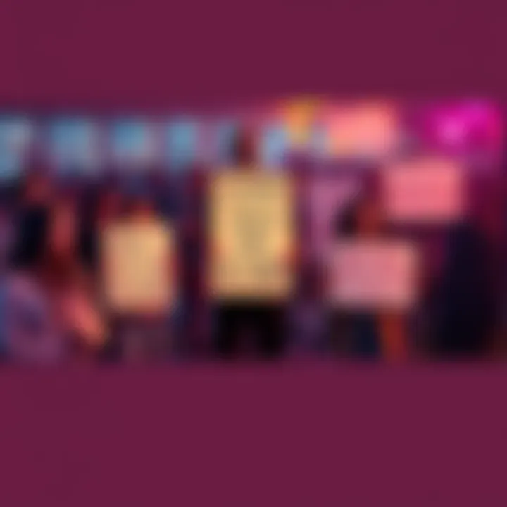 A group of people holding signs expressing their wish for a beloved figure to return, showing emotion and unity.