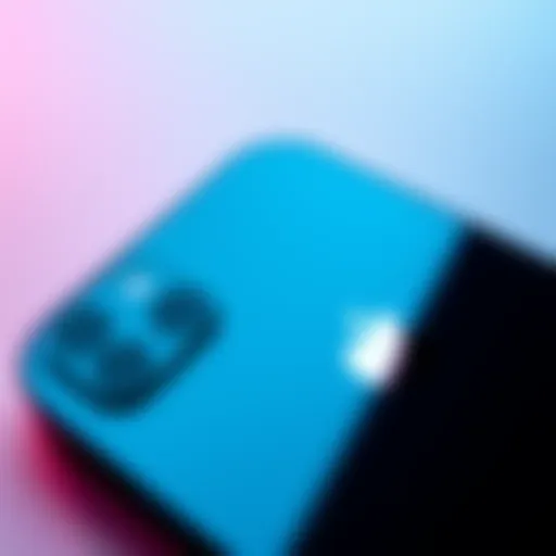 A close-up view of the iPhone 18 Pro Max next to the iPhone 17 Pro Max, highlighting their design differences.