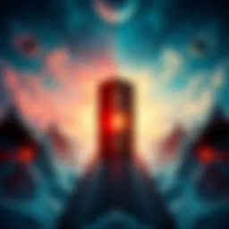 A split image showing two opposing paths symbolizing the concept of 'Neither', representing different choices without favoring one over the other.