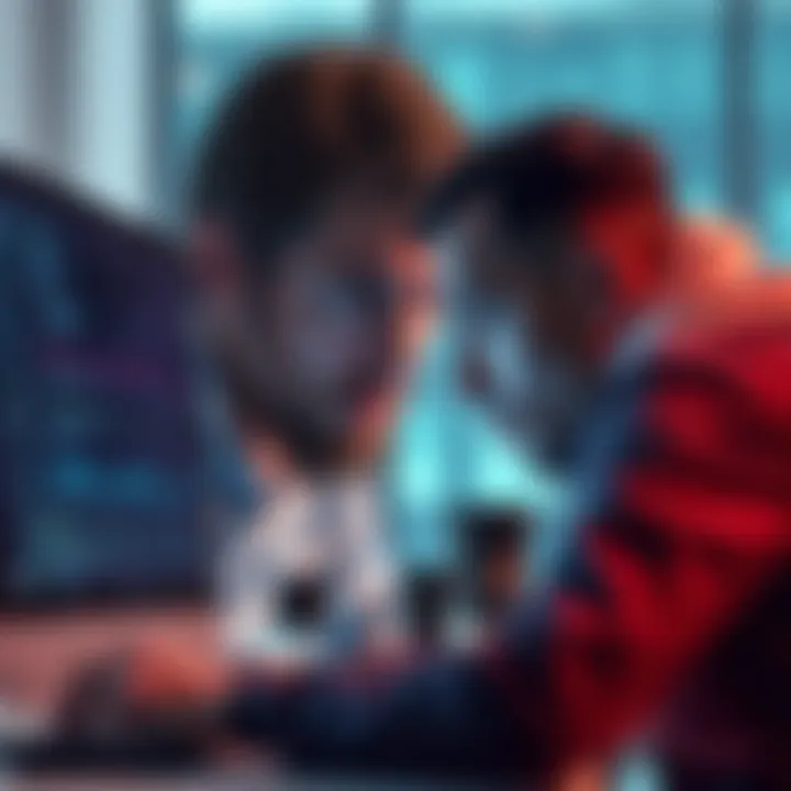 A person looking at a computer screen with worried expression, reflecting concerns about potential wallet hacking.