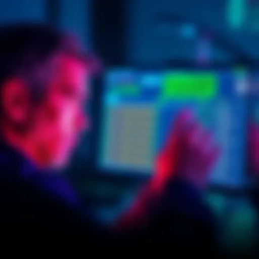 A person looking at a computer screen showing FakeUSDT transactions on the Solana network with a worried expression.