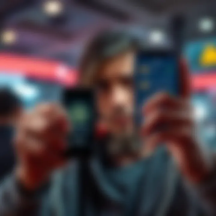 A person looking confused while holding a smartphone showing an unknown token instead of Solana on their crypto wallet