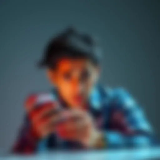 A person shows frustration while checking their phone, puzzled over missing Revolut signup bonus.