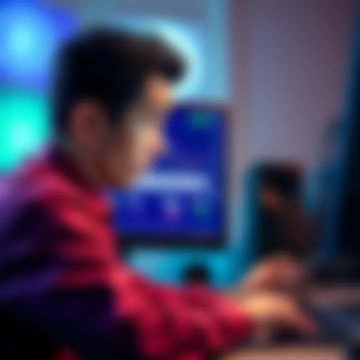 A person looking puzzled at a computer screen showing a crypto wallet with an unchanged balance despite a recorded transaction.