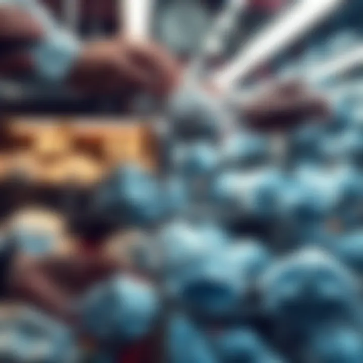 Different types of copes displayed in various environments, showcasing their usage and wear over time