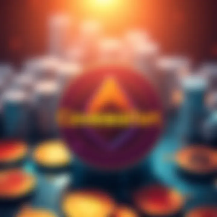 Covewallet logo displayed with Bitcoin currency symbols around it