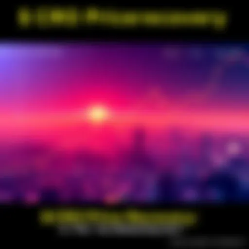 A line chart showing the price recovery trend of $CRO after hitting a low of 7 cents, with upward movement indicating potential stabilization.