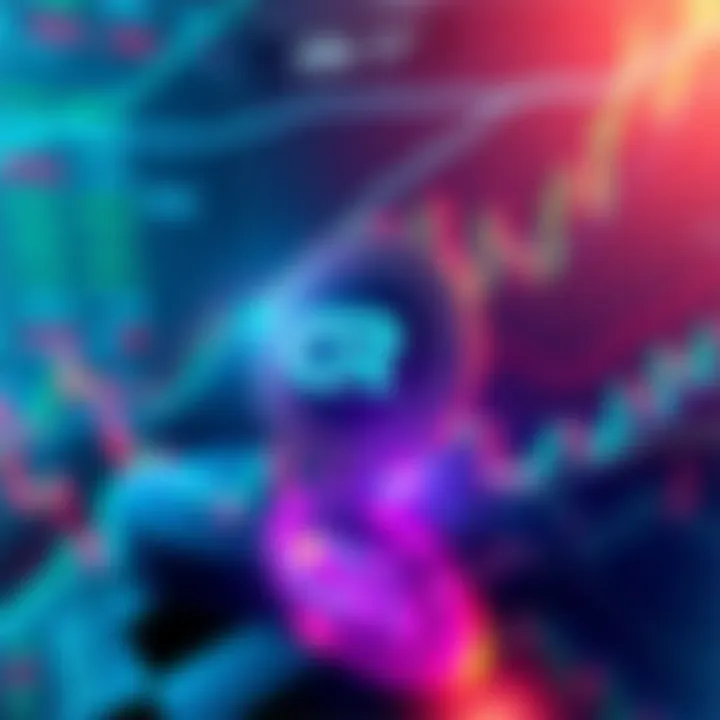 CRO: The Resilient Cryptocurrency Visual representation of CRO's resilience amidst market turmoil, showcasing stability with a backdrop of fluctuating market graphs.