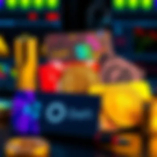 A collection of popular DeFi tools and crypto cards displayed together, showcasing their functionality for managing cryptocurrency transactions.