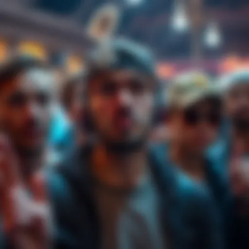 A group of crypto enthusiasts expressing confusion about public opinions on cryptocurrency, showcasing disbelief and frustration.