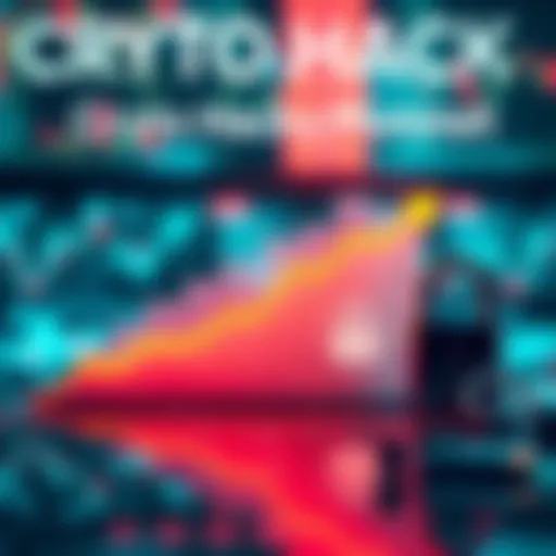 A visual representation showing a significant drop in crypto theft, with a graph trending downward and a lock symbol indicating security improvement.